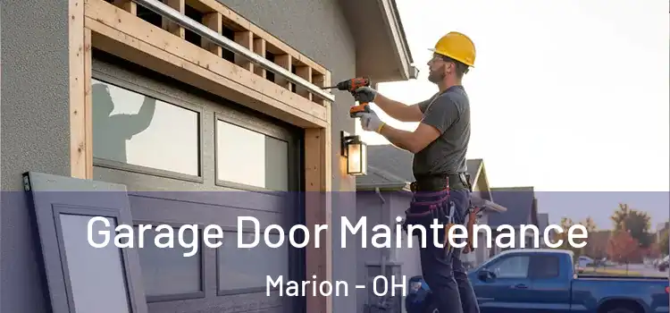 Garage Door Maintenance Marion - OH