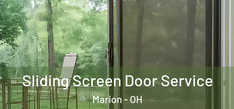 Sliding Screen Door Service Marion - OH